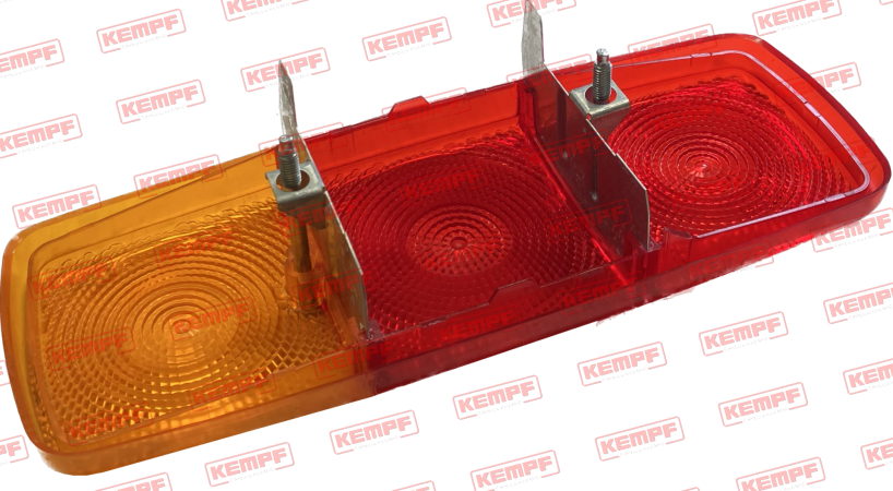 99716 Kempf Lichtscheibe, f. 3K, links + rechts, 282x105mm